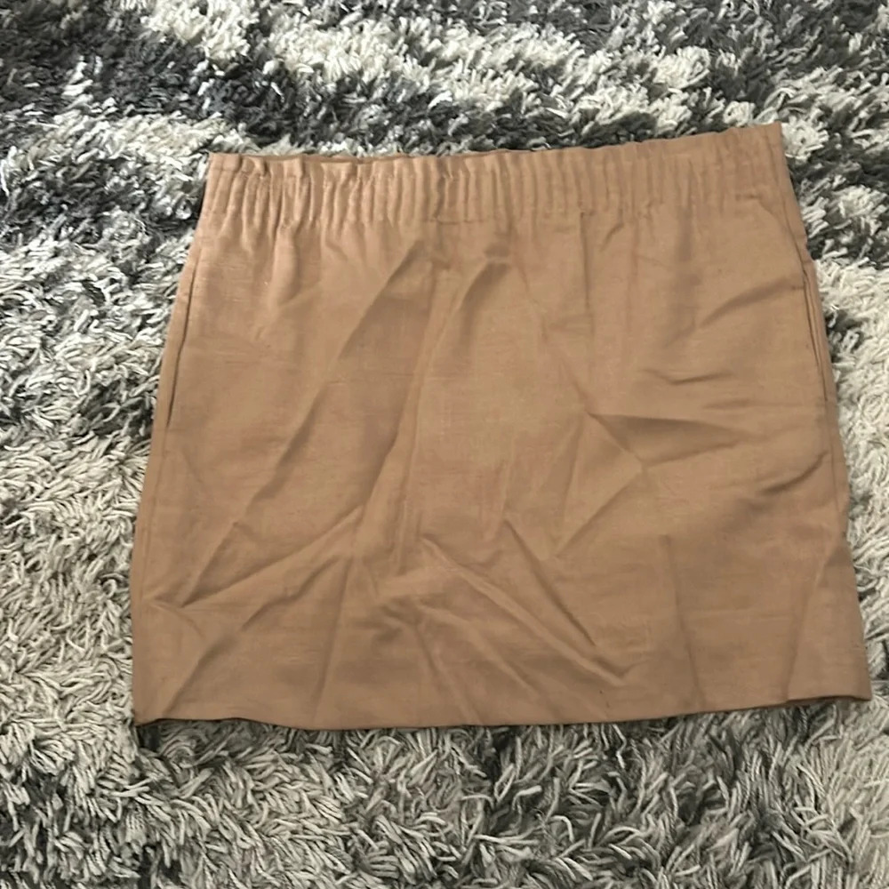 Tan J. Crew Skirt
